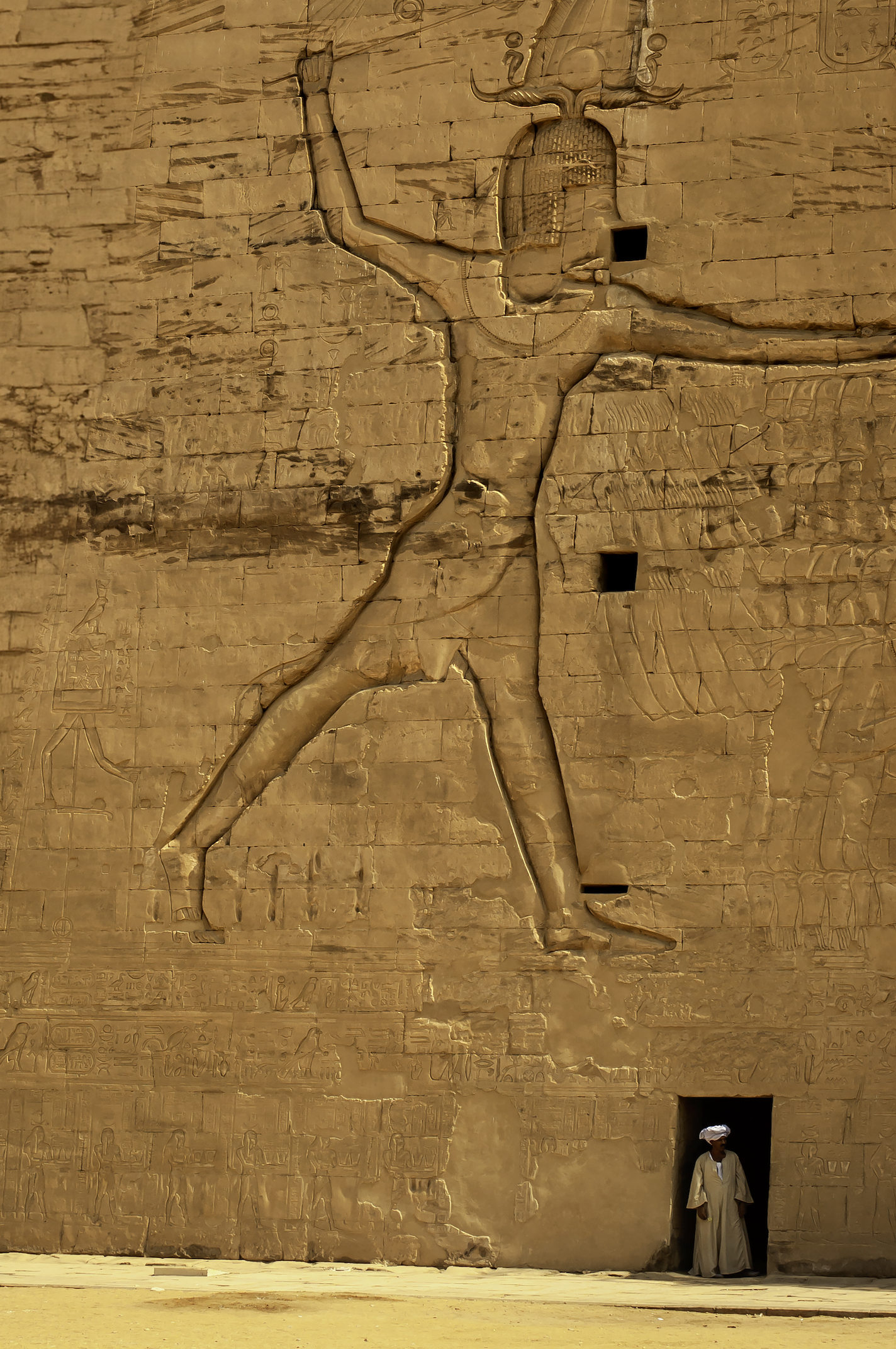 foto de pared en Egipto